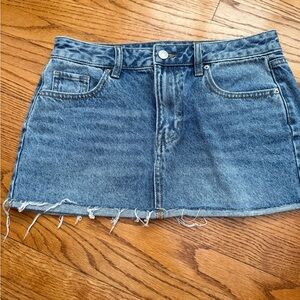 PacSun Denim Mini Skirt